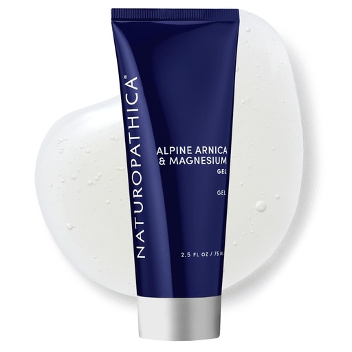 [BRSWGEAOA55BAGTO] Naturopathica Alpine Arnica & Magnesium Gel, Cooling Massage Gel with Menthol for Muscle Discomfort and Relaxation, 2.5 fl oz