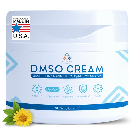 [BRSREEA6DIFBEE37] DMSO Cream with Magnesium & MSM – Lightweight Topical Cream with Aloe Vera, Arnica & Vitamin E – Fast-Absorbing, Non-Greasy – 3 oz