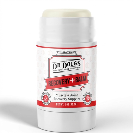 [BRSROCQ5OIORMDQ3] Dr. Doug's Recovery Balm – Organic Arnica & Magnesium Topical Rub – Soothing Support Lotion for Active Muscles, Joints, & Skin – Dermatologist Approved, Handmade in USA, Organic 2 oz Twist-Up Stick