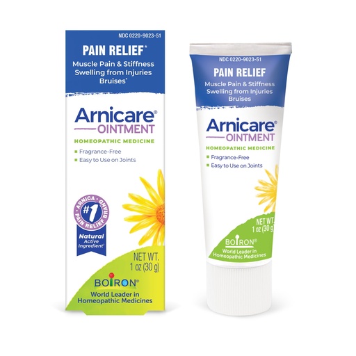 [BRSWKGLYDMJWO3Y3] Boiron Arnicare Ointment for Relief of Joint Pain, Muscle Pain, Muscle Soreness, and Swelling from Bruises or Injury - Non-greasy and Fragrance-Free - 1 oz