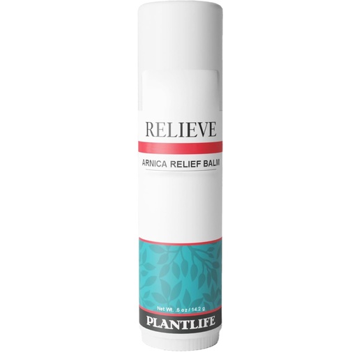 [BRSREYYTAQBA423H] Plantlife Arnica Relieve Balm - Made with Arnica and 100% Pure Essential Oils - Relieve Products are a Homeopathic Solution for Everyday Use - Works Quickly and Effectively - Made in California