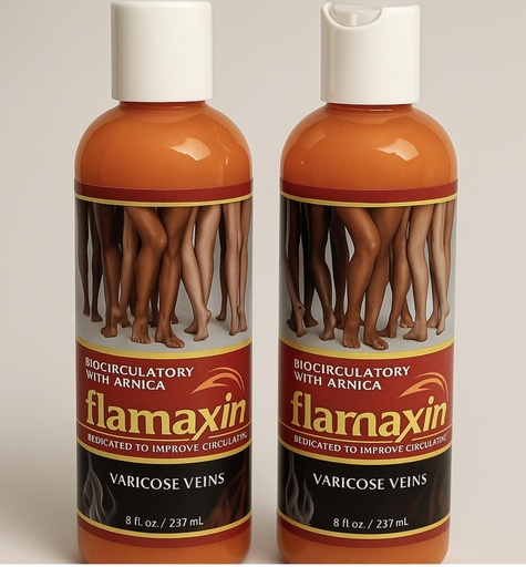 [BRSREA3YDN7WCHY6] Flamaxin Gel with Arnica | Biocirculatory Formula | Support for Relaxed and Refreshed Legs | Daily Personal Care | 8 fl oz (237 ml) 2 Bottle | Lightweight Gel Texture | Wellness Routin