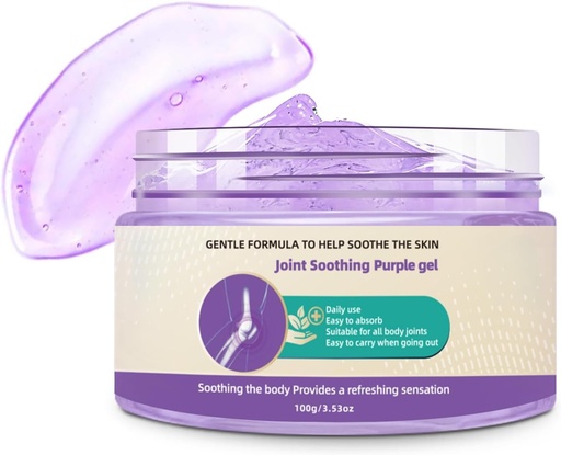 [BRSREZQDCN5WODLZ] Nodfens Joint Pain Gel, Purple Relief Soothing Massage Cream for Knees, Neck, Feet, Hand Whole Body