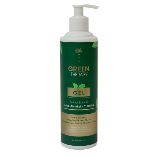 [BRSREZD2CV5QAEYV] Green Therapy Gel – Relaxing Muscle & Joint Gel with Arnica, Menthol & Calendula – Non-Greasy, Fast-Absorbing Formula – 15.87 oz