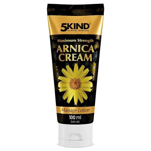 [BRSROBT4DMHRADTU] 5kind Extra Strong Arnica Cream for Bruising and Swelling 3.4 Fl Oz - Arnica Bruise Cream Extra Strength Fast Healing Thin Skin - High Concentration Arnica Montana Extract for Bruises -Natural Formula