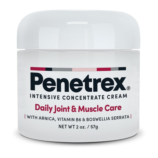 [BRSWIYD7BMGQCC3M] Penetrex Daily Joint & Muscle Care Cream – Soothing Botanical Formula with Arnica, Vitamin B6 & MSM – Lightweight Fast-Absorbing Cream for Everyday Movement - Non-Greasy - Light Scent- 2 oz
