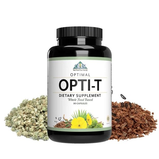 [BRSWKH32DIFG2ELV] Optimal Opti-T Combines a Blend of Herbs, B Vitamins, and Minerals in a Unique Opti-Blend delivery System. Designed for Everyday Wellness, it Offers Nutritional Support that Helps Maintain Balance.