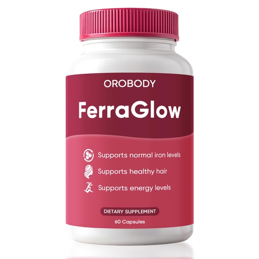 [BRSRG2T5CMNBUAAZ] Daily Iron Supplement for Women - with Iron Bisglycinate, Lactoferrin, Vitamin C & B12, Supports Energy, Hair & Skin Wellness, Gentle Non-Constipating Formula - 60 Capsules (1)