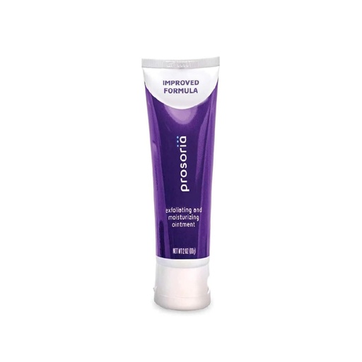[BRSWYAY7OABQ22TF] Prosoria Psoriasis Exfoliating & Moisturizing Ointment – 2oz | Psoriasis Care to Restore Dry, Rough, Cracked or Scaling Skin - Shea Butter, Vitamin E, Steroid-Free | Great for Knees and Elbows