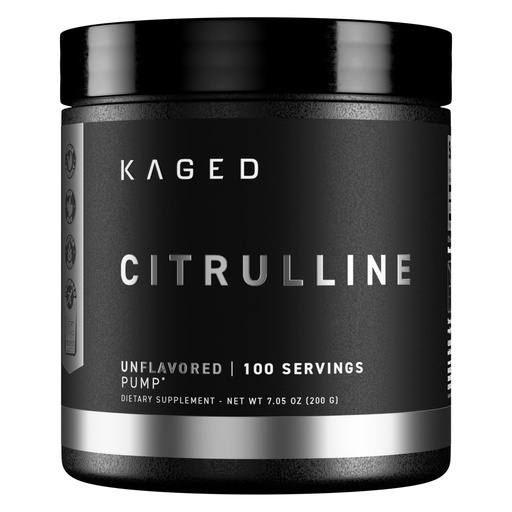 [BRSROZI3AUCAA3A3] Kaged L-Citrulline Powder | Unflavored | Enhanced Pumps | Improve Muscle Vascularity | Nitric Oxide Booster | Supplements for Men & Women | 100 Servings