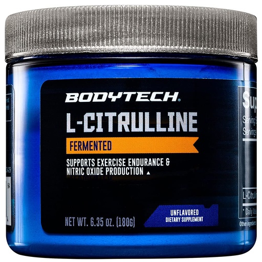 [BRSW2FI3CVYAKYL4] BodyTech Fermented L-Citrulline 3000mg - Supports Exercise Endurance, Nitric Oxide Production & Blood Flow (6.35 oz)