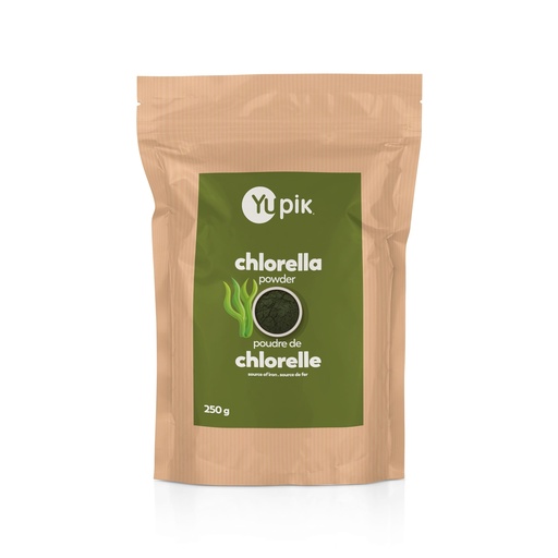 [BRSWGBQQDECAEGQU] Yupik Chlorella Powder 8.8 oz, Superfood, Kosher, Gluten-Free, Rich in Chlorophyll, Antioxidants, Protein, Iron, Heavy Metal Detoxifier