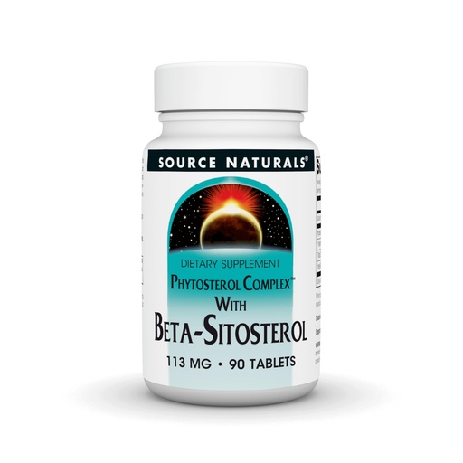 [BRSWIYT3OMAGGALG] Source Naturals Phytosterol Complex with Beta-Sitosterol, Supports Healthy Cholesterol Levels*, 113 mg - 90 Tablets