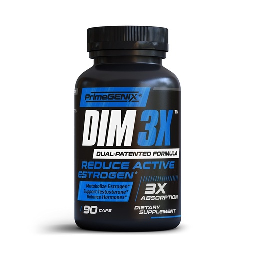 [BRSW2FAHBZ4AAF37] PrimeGENIX DIM 3X 200mg Supplement Dim Estrogen Blocker for Men & Aromatase Inhibitor Men’s Hormone Balance & Fitness Booster Supplement - 90 Capsules