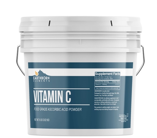 [BRSWGFDQO4MWGALZ] Earthborn Elements Vitamin C Powder (1 Gallon)