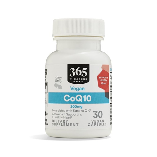 [BRSROFD7AEHB4332] 365 by Whole Foods Market, CoQ10, 200mg, 30 Count