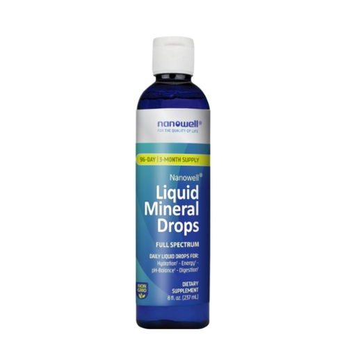 [BRSREFAPOR6G2EL6] Liquid Mineral Drops – Ionic Mineral Supplement | Full Spectrum Minerals | Magnesium, Chloride, Potassium | Low Sodium | Supports Daily Hydration & Electrolyte Balance | 96-Day Supply