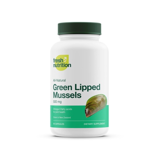 [BRSWGBI5CJ7QG3D6] Green Lipped Mussel Capsules - Strongest DNA Verified from New Zealand - Perna Canaliculus Omega Supplement - May Promote Healthy Joints - 90 Capsules