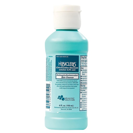 [BRSWIFY7OJYRE2A5] Hibiclens – Antimicrobial and Antiseptic Soap and Skin Cleanser – 4 oz – for Home and Hospital – 4% CHG