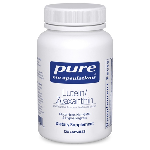 [BRSWIY34C4HQAA3K] Pure Encapsulations Lutein & Zeaxanthin - Supports Overall Vision* - Maintains Macular Pigment & Eye Health* - Antioxidant Support* - Vegan-Friendly & Non-GMO - 120 Capsules