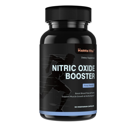 [BRSREGQDBMJRQAI4] Nitric Oxide Booster Supplement with L Arginine and L Citrulline Essential Amino Acids and Beet Root Extract, CoQ10, Energy, Heart Health, Muscle Growth & Circulation Support, 90 Capsules