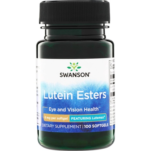 [BRSWIYT7PMBQYFD2] Swanson Lutein 6 Milligrams 100 Sgels