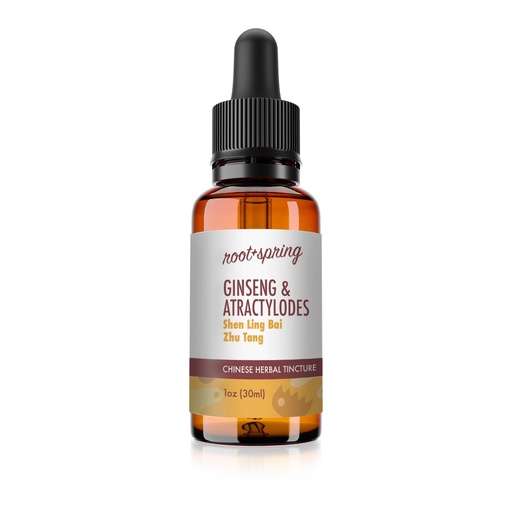 [BRSRO2T3C4IRM3DB] Ginseng & Atractylodes Liquid Extract – Shen Ling Bai Zhu Tang Concentrate with Dropper – Shen Ling Bai Zhu San Wan Pian Herbal Tincture - Natural TCM Herb Blend Supplement 1 oz
