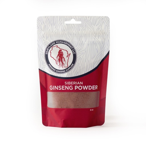 [BRSRAEL5DEMWGEL3] Siberian Ginseng Powder 1000 mg 4:1 Eleuthero Root Extract Daily Supplement with No Other Ingredients Added - 8oz Ginseng Supplements Pure & Non-GMO by Dairyland Management