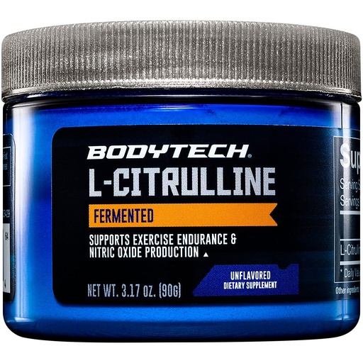 [BRSWG2TROZ5Q42T2] BodyTech Fermented L-Citrulline 3000MG - Supports Exercise Endurance & Nitric Oxide Production (3.17 Ounce Powder)