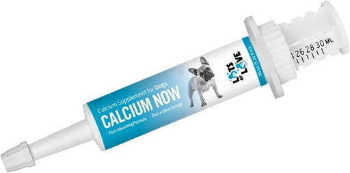 [BRSRMAT6OEMRS2TD] Calcium Now - Oral Calcium for Whelping Dogs (30 ml) - Dog & Cat Calcium Supplement Paste - Lots of Love