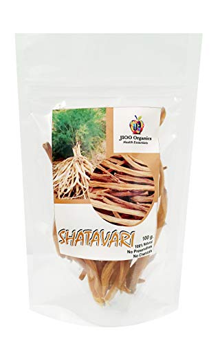 [BRSW2AQOPING223P] Jioo Organics 100% Natural Premium Shatavari Raw 100g