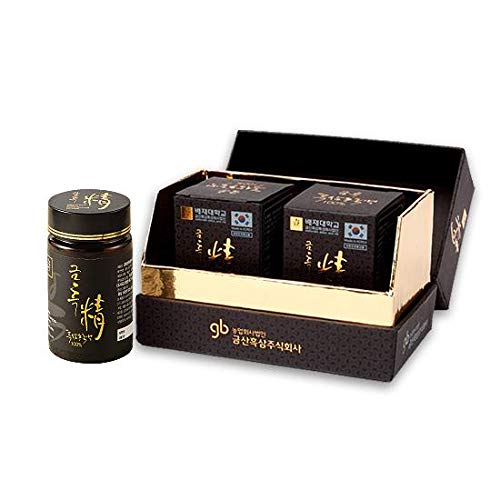[BRSWYAI7DNYAEG35] GeumHeuk Korean Black Ginseng Extract 50g × 2 Jars (Total 100g) - Boost Immunity and Promote Enhance Immunity, Mental Performance, Stamina, Energy Health