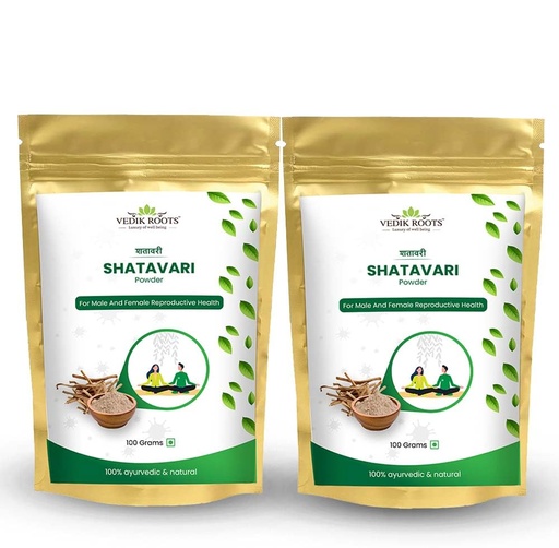 [BRSRMBQBBAMAK3AY] Pure Shatavari, 100 g Breast Feeding Supplement Herbal Supplement Hormonal Balance Supplement Lactation Supplement for Women (Pack of 2)