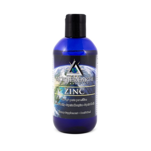 [BRSWIZQZBYDR4DDA] Mother Earth Minerals Ionic Liquid Zinc Supplement High Absorption Angstrom Zinc Mineral Drops for Immune Support, Enzymatic Function & Cellular Health, 8 oz