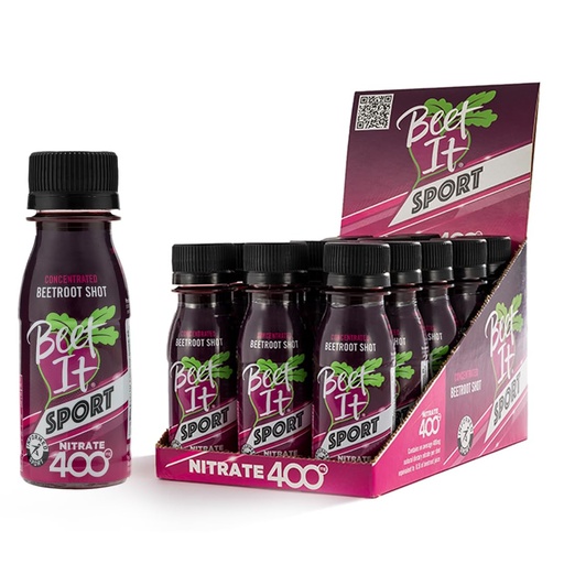 [BRSWKFIDCBYQEAIZ] BEET IT Sport Pro-Elite Shot, 15 Shots, 400mg Dietary Beet Nitrates, Non-GMO Certified, Nitric Oxide Booster, High Nitrate Beet Juice for Stamina and Recovery