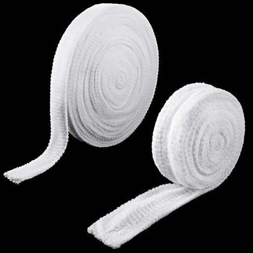[BRSW2CTQC4BQ2CYU] 2 Rolls Tubular Bandage Elastic Net Wound Dressing Stretch Dressing Retainer Tubular Elastic Gauze Bandage for Wound Arm, Without the Use of Adhesive Tape (Size 4 and Size 6)