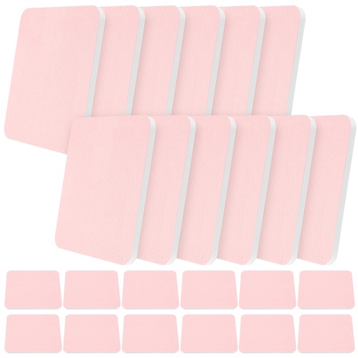 [BRSRAC3YBMHGYALF] Geiserailie 24 Pcs Wound Dressing 4" x 4" Non-Adhesive Polymeric Membrane Dressing Foam Sterile Hydrophilic Pads Without Border for Wound Care