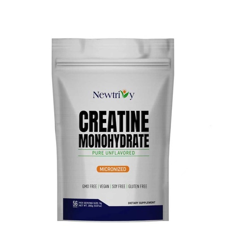 [BRSRMFABPN6GEYL2] Creatine Monohydrate,Micronized, Pure,Unflavored,280g (9.8oz)