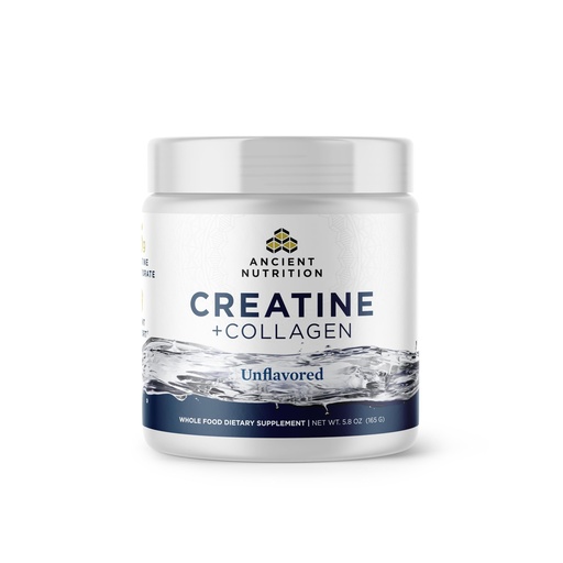 [BRSREFT5BAFAOFY2] Ancient Nutrition Creatine + Collagen – Muscle Strength, Lean Body Mass, Joint Comfort & Cognitive Support – Includes 5g Creatine Monohydrate for Women, 30 Servings