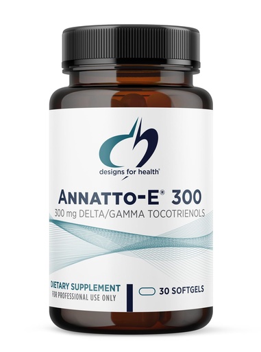[BRSWGHT2OYBQ4FA2] Designs for Health Annatto-E 300 mg Tocotrienols - DeltaGold Vitamin E Complex Supplement with Delta + Gamma Tocotrienols - Cardiovascular, Healthy Aging + Antioxidant Support - Non-GMO (30 Softgels)