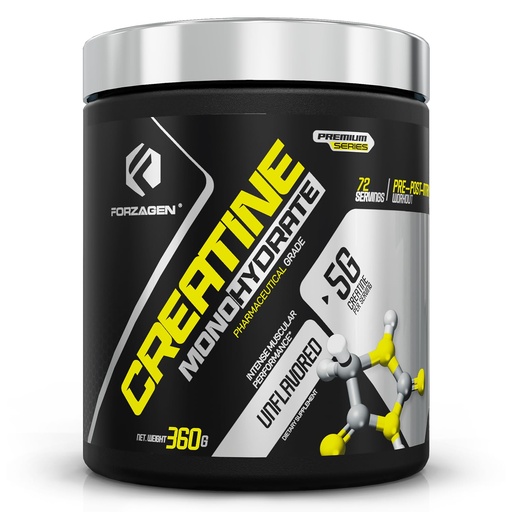 [BRSW2AYFPJ6GYH3U] Forzagen Creatine Monohydrate Powder Unflavored, Micronized Creatine Powder for Muscle Gain for Men & Women, Creatina Monohidratada en Polvo, Creatina para Aumentar la Masa Muscular - 72 Servings