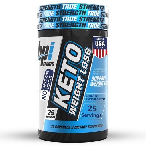 [BRSRM2QNCAMBSC33] BPI Sports Keto Weight Loss Elite – Burn Fat for Fuel, Control Appetite, Increased Energy, & Mental Focus – Keto Diet Fat Burners for Women & Men – 25 Servings