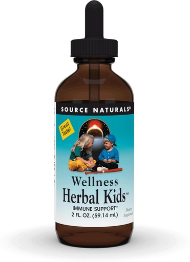 [BRSWIY3ROYMBGHL4] Source Naturals Wellness Herbal Kids, for Immune System Support* - 2 Fluid oz