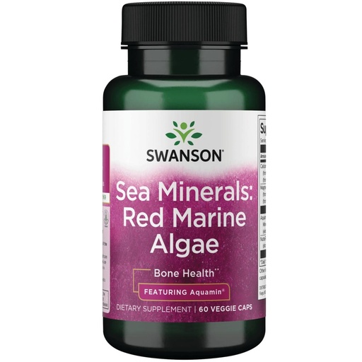 [BRSWIZQQO57RSD3I] Swanson Aquamin Sea Minerals: Red Mineral Algae 60 Veg Capsules