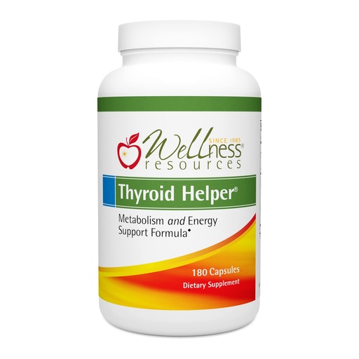 [BRSWI2Q3AQBW2HTY] Wellness Resources Thyroid Helper - Natural Supplement for Metabolism, Energy, Thyroid Support (180 Capsules) …