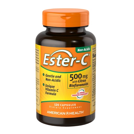 [BRSWIYTYBAHR223C] Ester-Vitamin C with Citrus Bioflavonoids 500 Milligrams 120 Capsules
