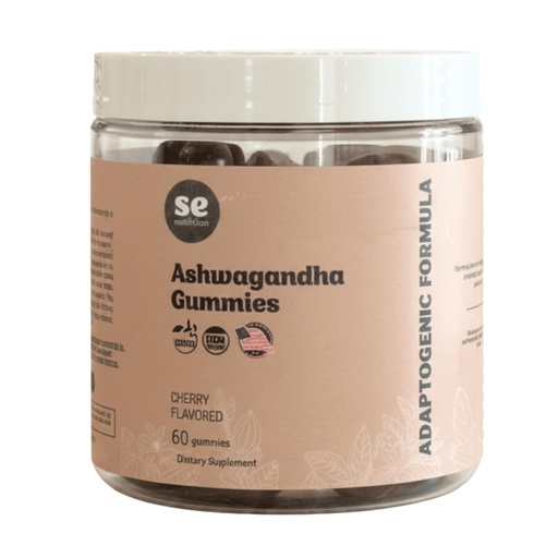 [BRSRG2TROEBWM3DL] Ashwagandha Gummies with Vitamin D – Clean, Natural, Vegan, Non‑GMO – Stress, Sleep & Mood Support – Daily Adaptogen Chewables – 60 Gummies – Made in USA