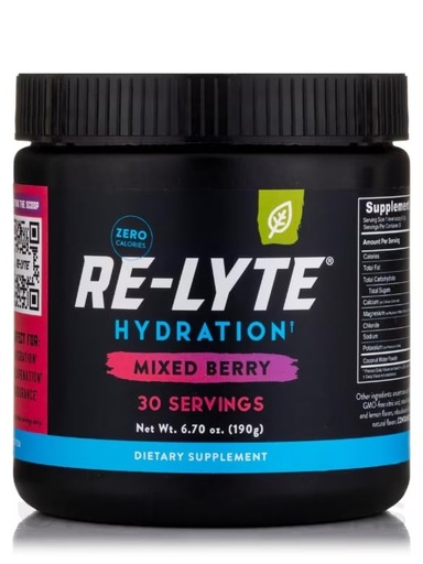 [BRSROCAEOQBGMAA3] Generic Re-Lyte Electrolyte Drink Mix Mixed Berry 30 Servings 6.70 oz.