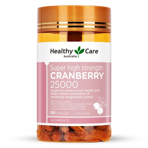 [BRSWK2QRCBYQK23I] Healthy Care Super Cranberry 25000-90 Capsules
