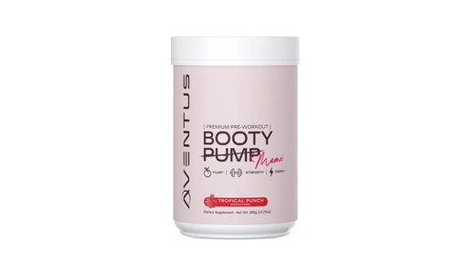 [BRSRABIQOFYWGDTO] Aventus Booty Pump Pre-Workout Powder | Pump, Strength and Energy with Collagen, Creatine, Caffeine and More, 30 Servings (30 Servings, Tropical Punch)